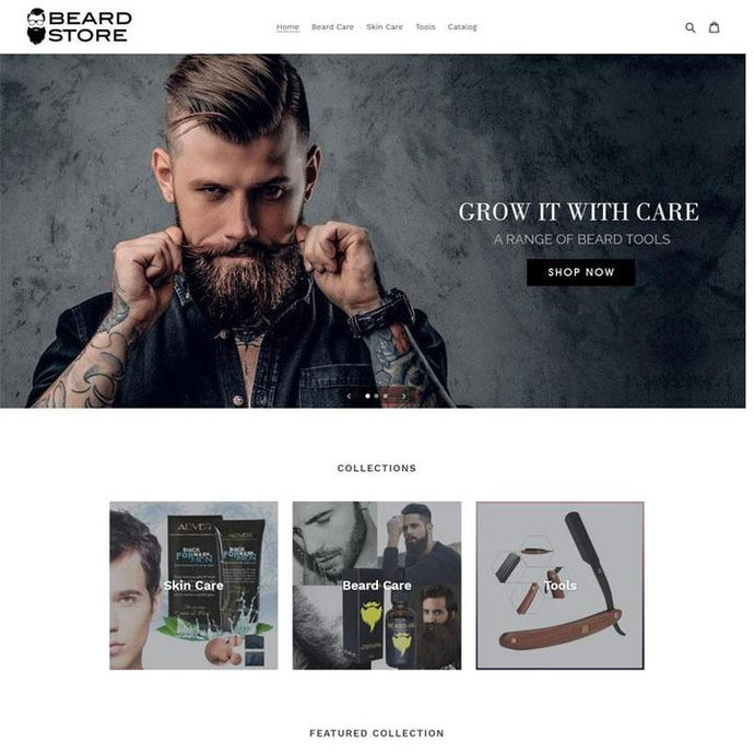 Beard Care Niche Store